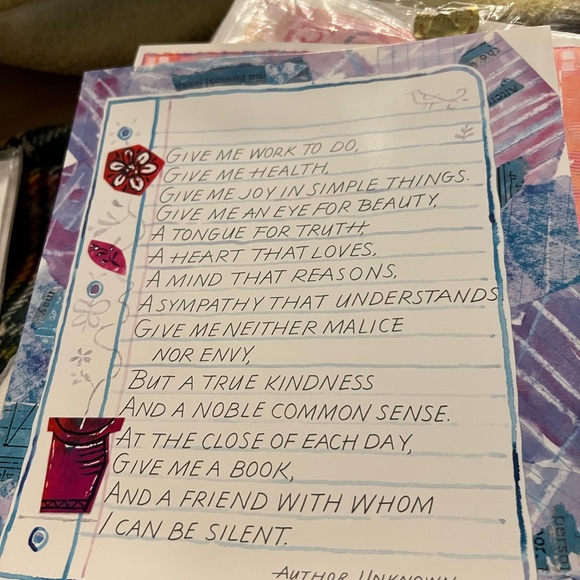 ❤️ Lot of 15 Poem Cards By Elizabeth Lucas Designs - Picture 8 of 9